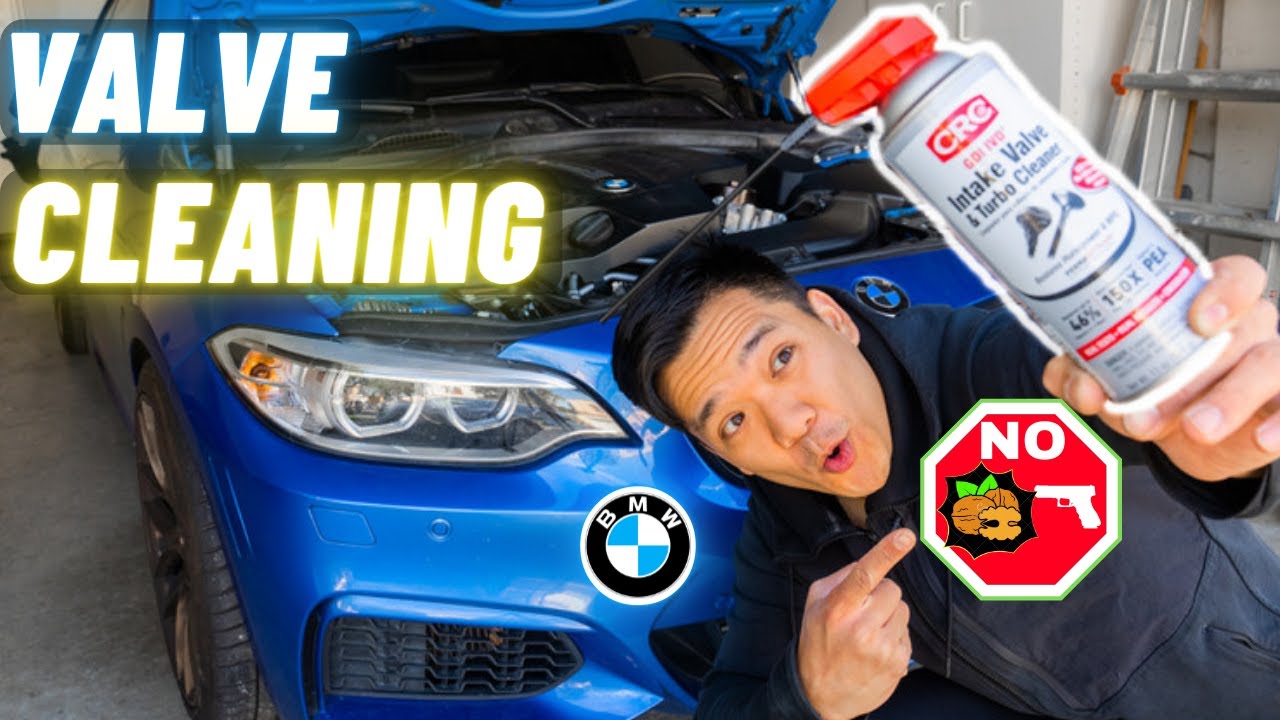 BMW Intake Valve Cleaning NO Walnut Blasting YouTube