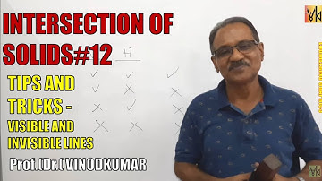 INTERSECTION OF SOLIDS -12, TIPS and TRICKS by Prof. Vinodkumar