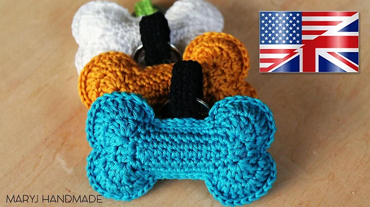 Adorable Crochet Dog Bone - Learn to Make It!