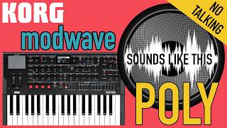 KORG Modwave | POLY | Sounds Like This (No Talking)