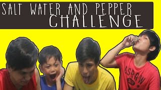 Salt Water And Pepper Challenge With Mic Delgado And Claro Saplala