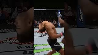 Francis Ngannou vs Alistair Overeem😱💥 #viralshorts