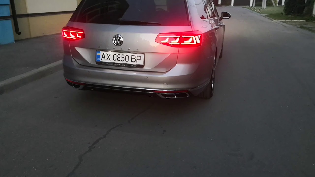 Retrofit Passat b8 Facelift tail lamp with dinamic blinkers & bumper ...