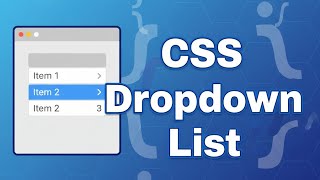 CSS Dropdown Menu Tutorial for Beginners (No JavaScript!)