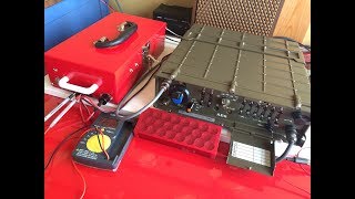 Home brew DC power supply for AEG Telefunken SE6861/12 HF Transceiver трансивер