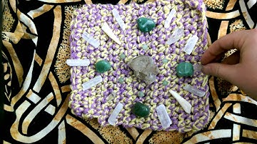 How to make a Prosperity & Abundance Crystal Grid