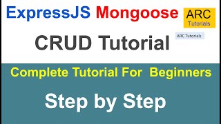 Express and Mongoose CRUD Tutorial | Complete CRUD Tutorial Step By Step