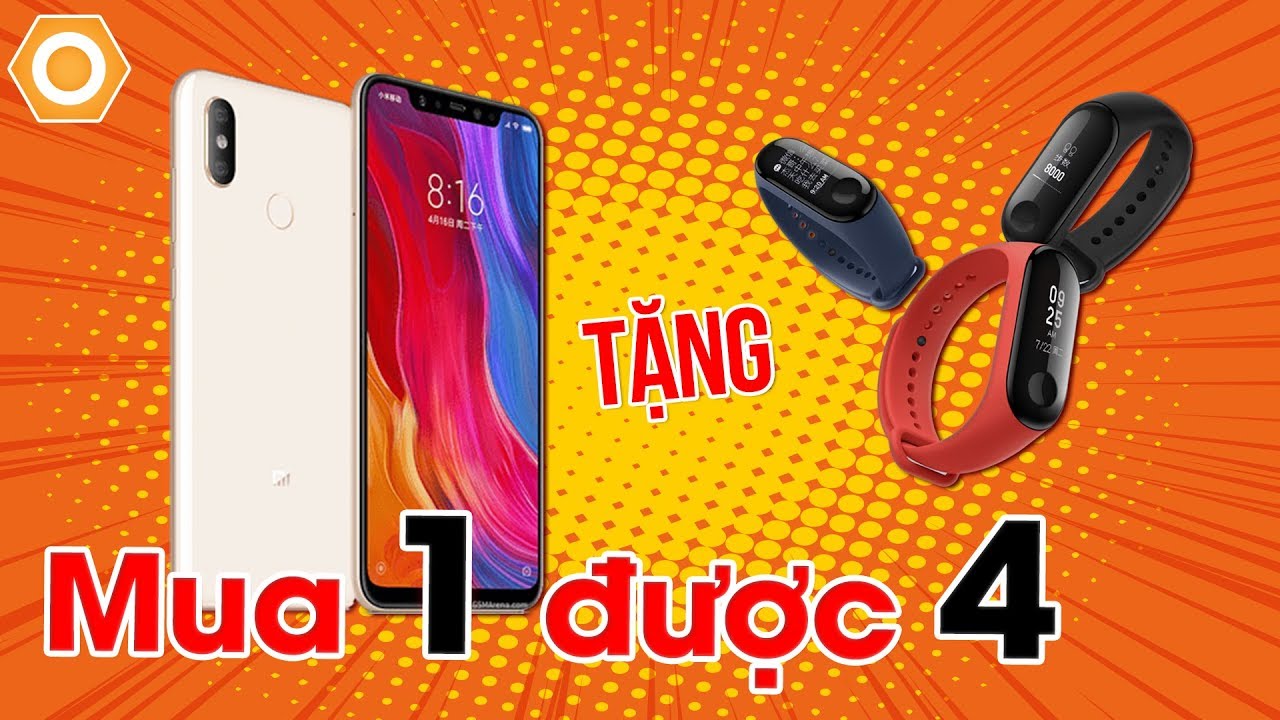 Xiaomi Mi 8 chính hãng DigiWorld xuất hiện - Tặng 3 chiếc Mi Band 3! Đặt hàng ngay thôi!