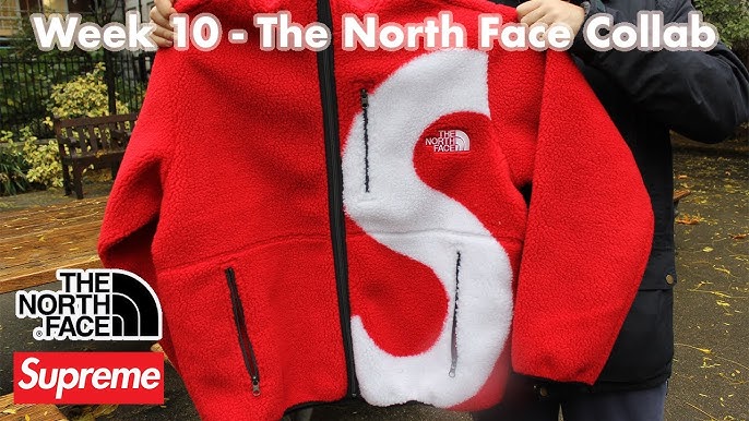 Supreme Supreme x the North face S logo fleece jacket