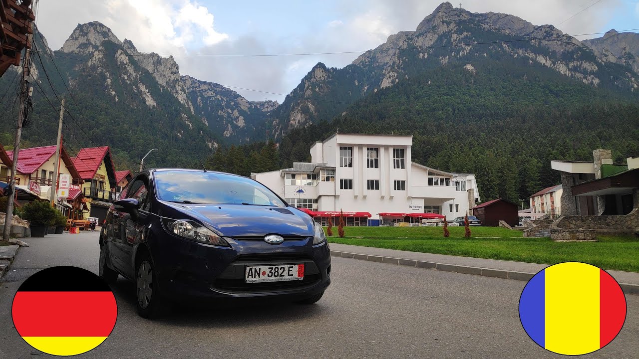 Driving from Germany to Romania - timelapse