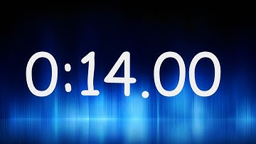 14 Second Timer - Countdown from 14 to 0