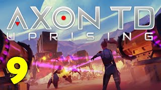 Axon TD: Uprising - Tower Defense Walkthrough & Gameplay Part 9 - New Frontier | No Commentary