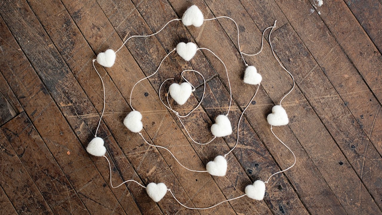 Heart Garland Instructions
