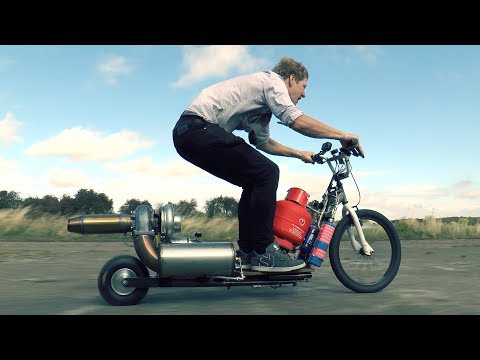 TurboJet Powered Scooter-IT'S ALIVE