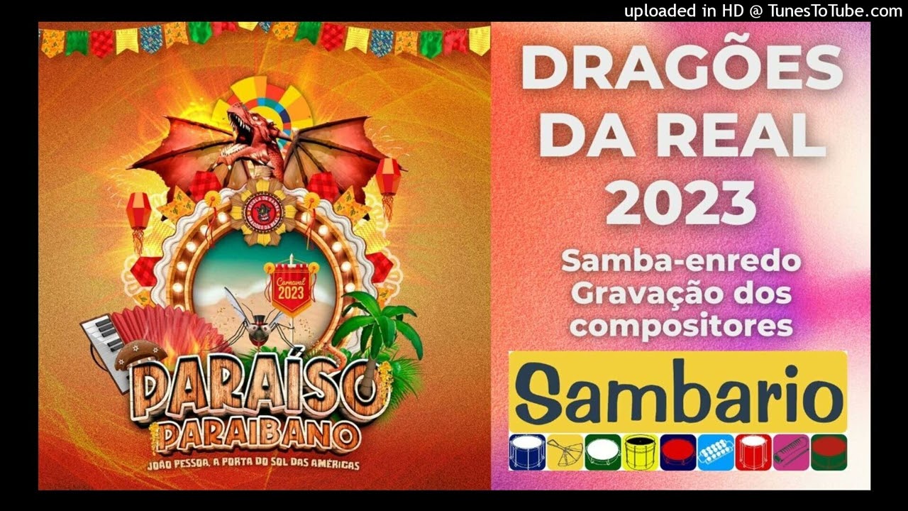 João Pessoa é o enredo de escola de samba da Dragões em 2023