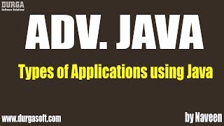 ADV Java Types of Applications using Java screenshot 2