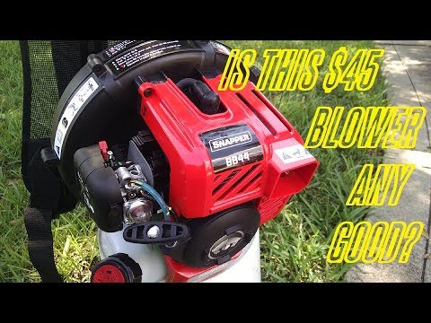 Cheapest Backpack Blower EVER! - YouTube