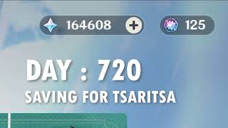 DAY 720 SAVING FOR TSARITSA