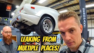 My Lamborghini Countach surprised me with MULTIPLE LEAKS for our 1 year anniversary