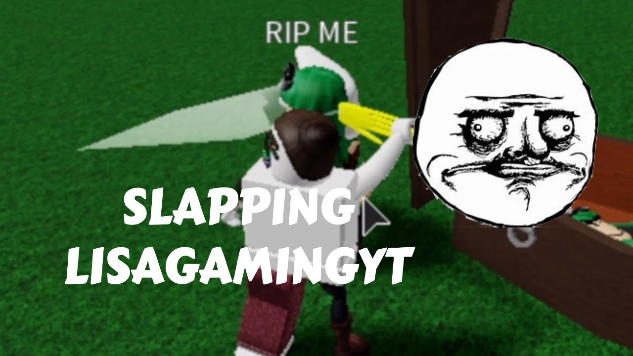 Slaping Lisagaming Roblox for FUN (Cuffin MEME) - YouTube