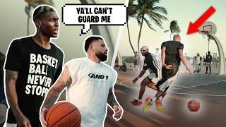 The Windiest Basketball Game I've EVER Played...