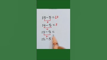 Subtraction trick 😱 #addition #additiontricks #maths #mathematics #basicmathstudyandskraj