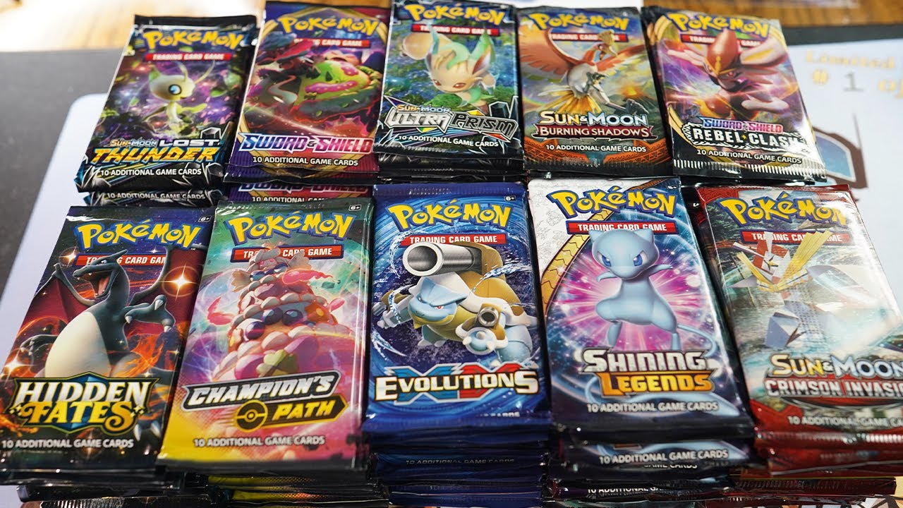 Opening almost 2,000 worth of Pokemon booster packs! YouTube