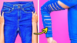 How to upgrade your clothes in one minute || Clothes Hacks