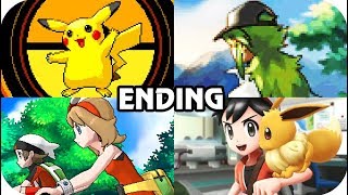 Evolution of Pokémon Ending and Credits (1996 - 2018)