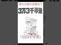 【少し不思議な1分間】3万3千平米 #sf短編 #藤子f不二雄 #漫画