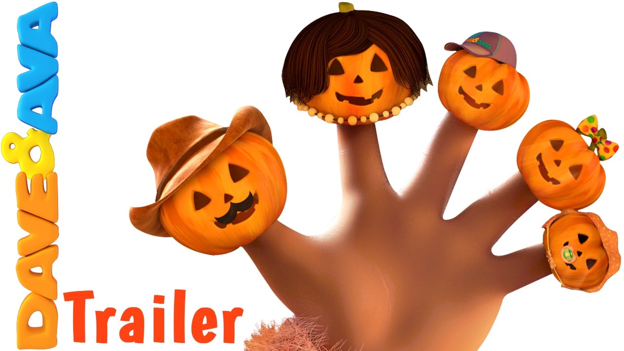 Halloween Finger Family Song - Trailer | Halloween Songs from Dave and Ava