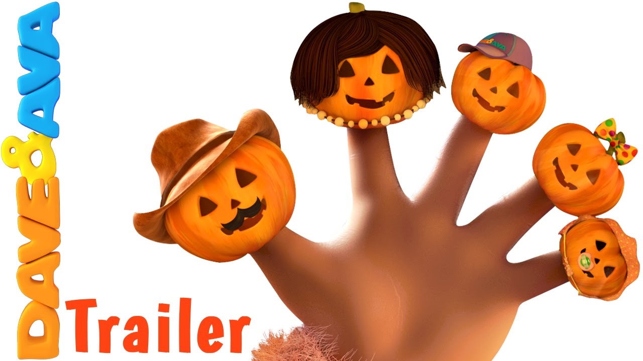 Halloween Finger Family Song Trailer Halloween Songs from Dave and