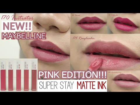 Nyobain Maybelline Superstay Matte Ink Pertama Kali | 3 Shade Terbaik Untuk Bibir Sawo Matang Hallo,. 
