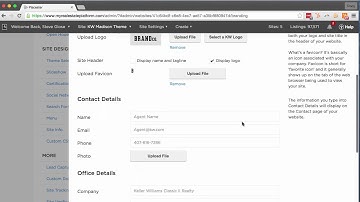 How to Personalize your New KW Website in Placester