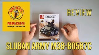 Sluban Army M38 B0587C Review
