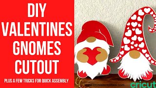 Valentines Gnome Cutouts