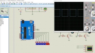 Simulacion seguidor de linea con Arduino y Proteus