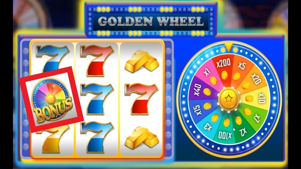 Slot Challenge 23 💽 GOLDEN WHEEL 💽 Machine à sous avec BONUS WHEEL