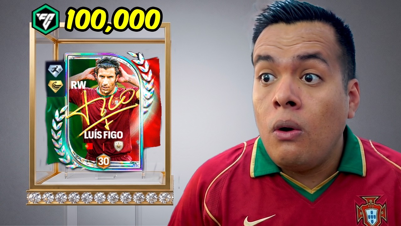 Fui el Primero en Completar la Caja de Figo que viene con Firma Exclusiva