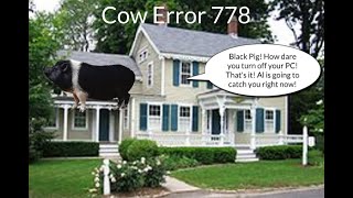 Cow Error 778