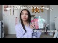 my 2020 skincare routine :)