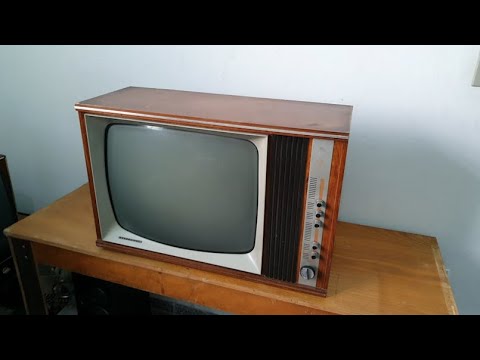 Funciona ou Explode? TV Antiga Valvulada Telefunken 595 (1970) - YouTube
