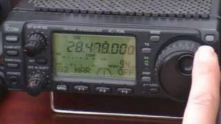 ICOM IC-706 Mk 1 on 10 Meters