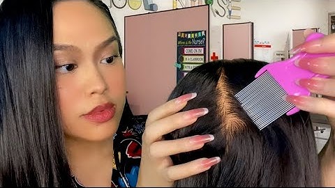 ASMR School Nurse Lice Check, Scalp Scratch + 👂Ear Cleaning (BUT You’re My FAVORITE Student!) RP