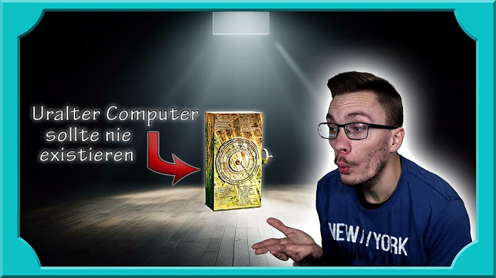 Dieser uralte Computer sollte nicht existieren | Aaronartig Reaction