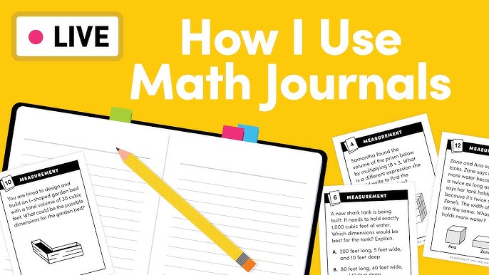 First Grade Math Journal Volume 1 by Reagan Tunstall