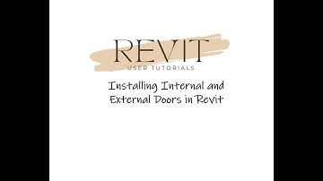 08  Installing Doors and changing Door dimensions in Revit