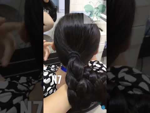 Super long hair play and hair cut - YouTube