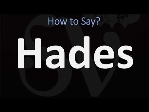 วีดีโอ: ชื่อภาษาละตินสำหรับ Hades คืออะไร?