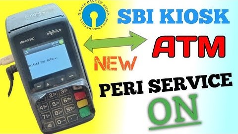 SBI CSP ATM NEW PERISERVICE INSTALL #trending #fullvideo 